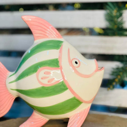 Peixe Ceramica  -  25x11x25cm
