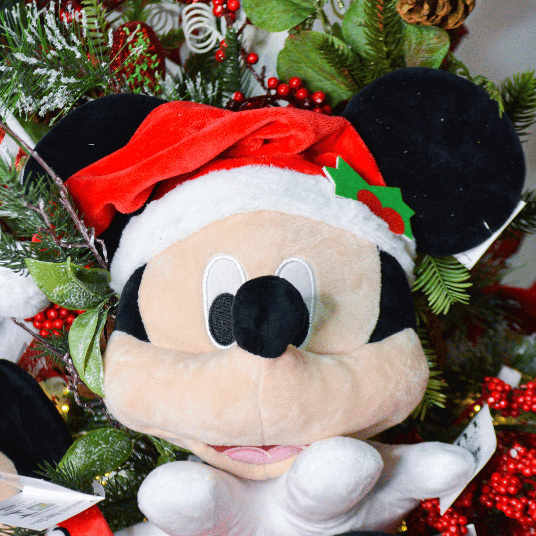 Cabeça Mickey Pelucia Disney 20cm