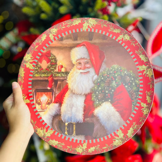 Sousplat Papai Noel - 33cm