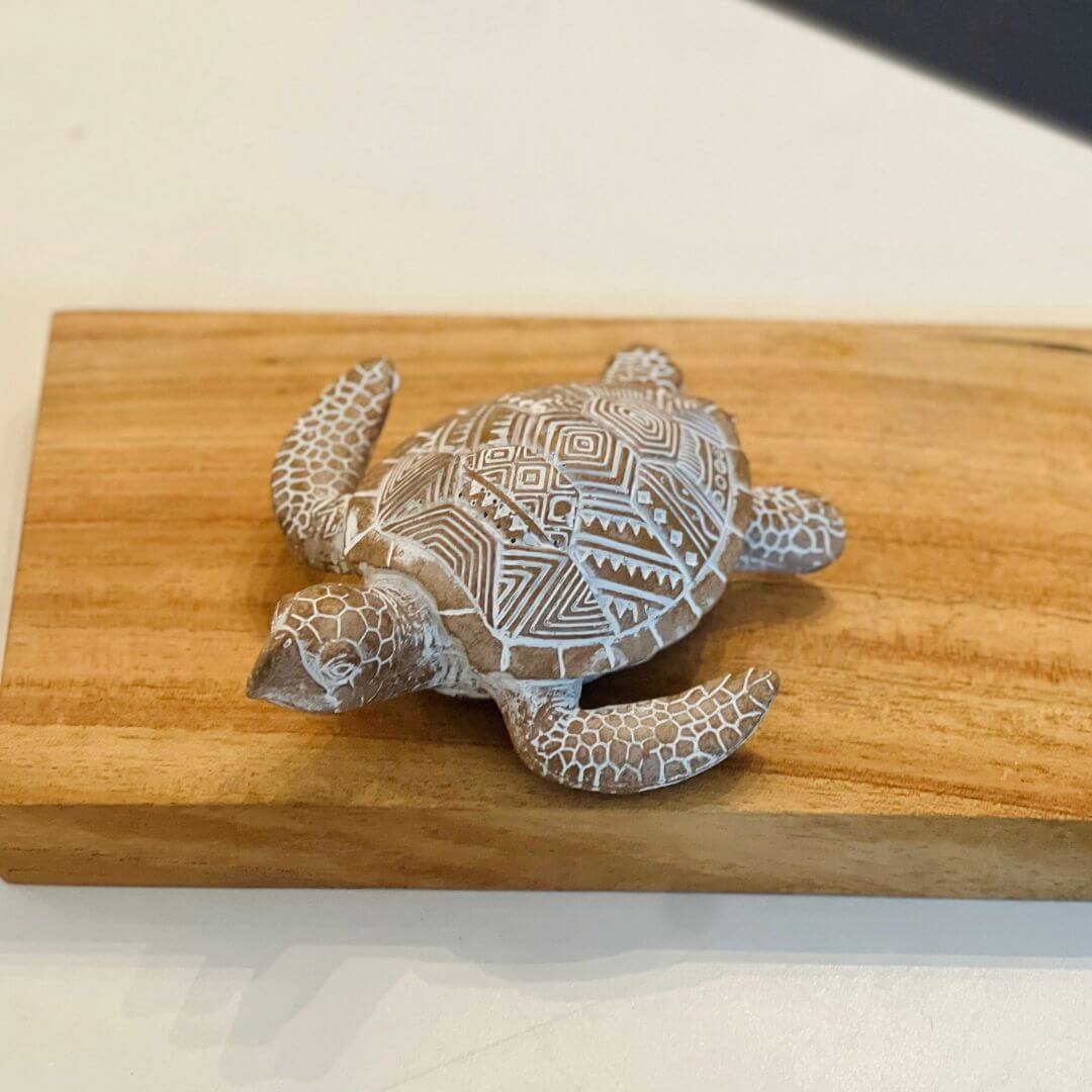 Enfeite Tartaruga Marrom – 15cm