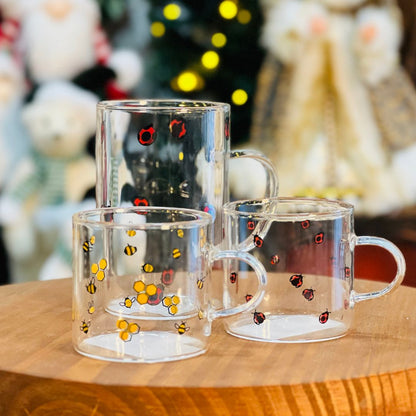 Caneca de Vidro Bee - 125ml