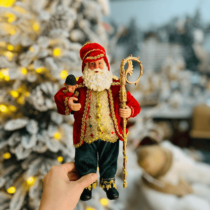 Papai Noel Colecionável King 30cm