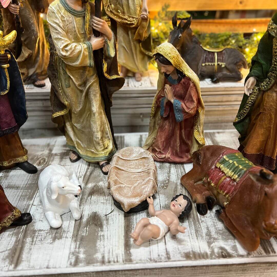 Presépio em Resina - 11 Peças