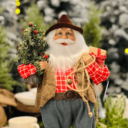 Papai Noel Gaúcho Colecionavel 40cm