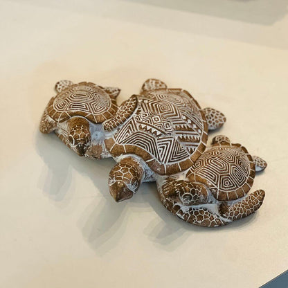 Enfeite Decorativo de Resina Tartaruga – 18cm