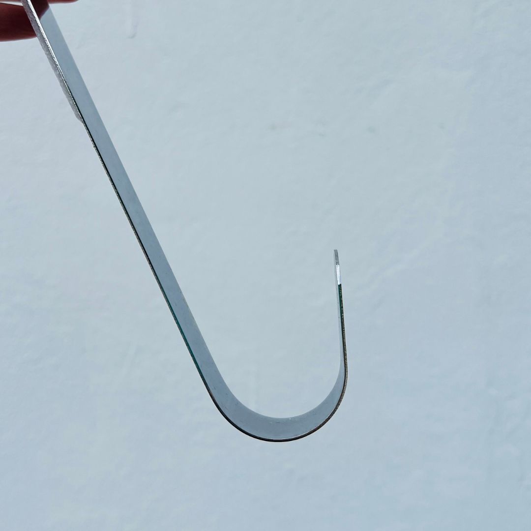 Suporte Para Guirlanda Prata - 36cm
