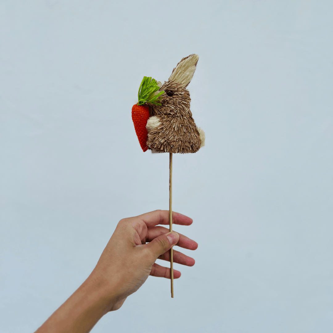 Pick Coelho Com Cenoura 25cm