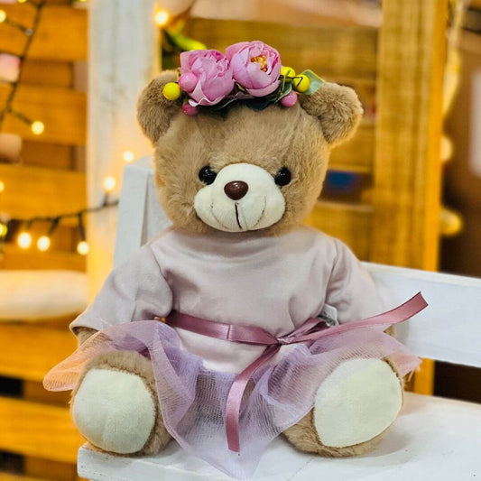 URSO FÊMEA DECORATIVA – 20 CM