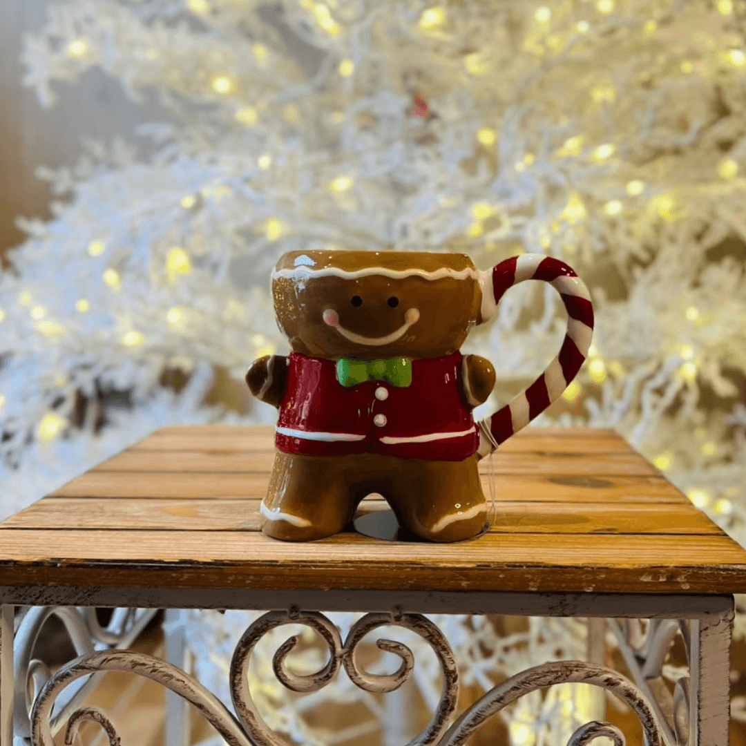 Caneca Natalina Ginger Menino - 11,79cm