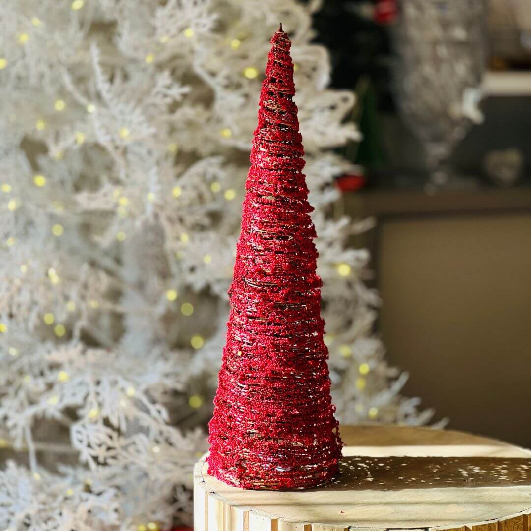 ÁRVORE BERRY CONE ARAMADA - 60CM