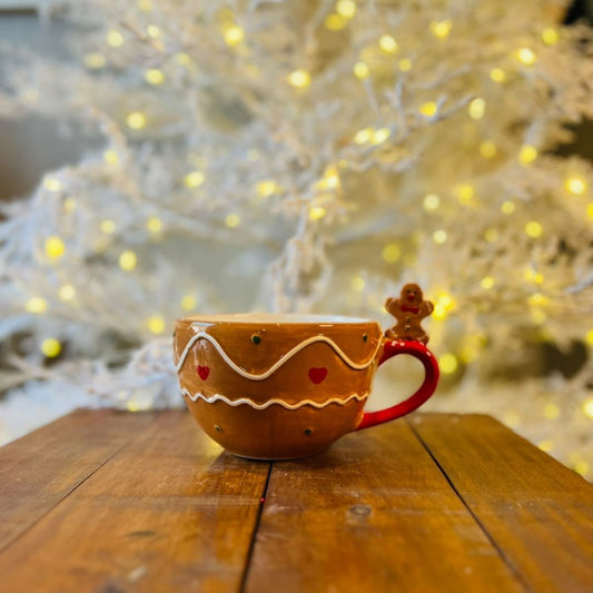 Caneca  Bowl Detalhada Clara -  9cm C/1 Un