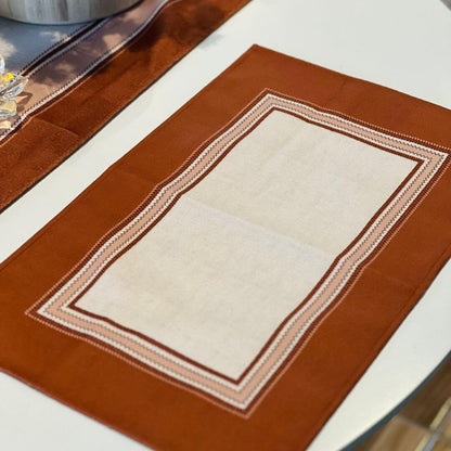 Jogo Americano Delicadeza Terrena 48cmx30,5cm