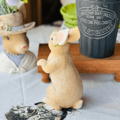 Coelho Decorativo La Belle de Resina 27cm