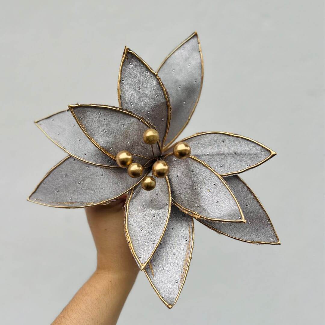 Haste Bico de Papagaio Natal Aveludado – 20cm
