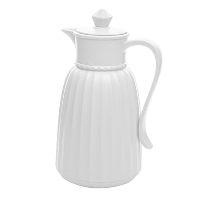 Garrafa Térmica de Plástico Queen Branca - 1L