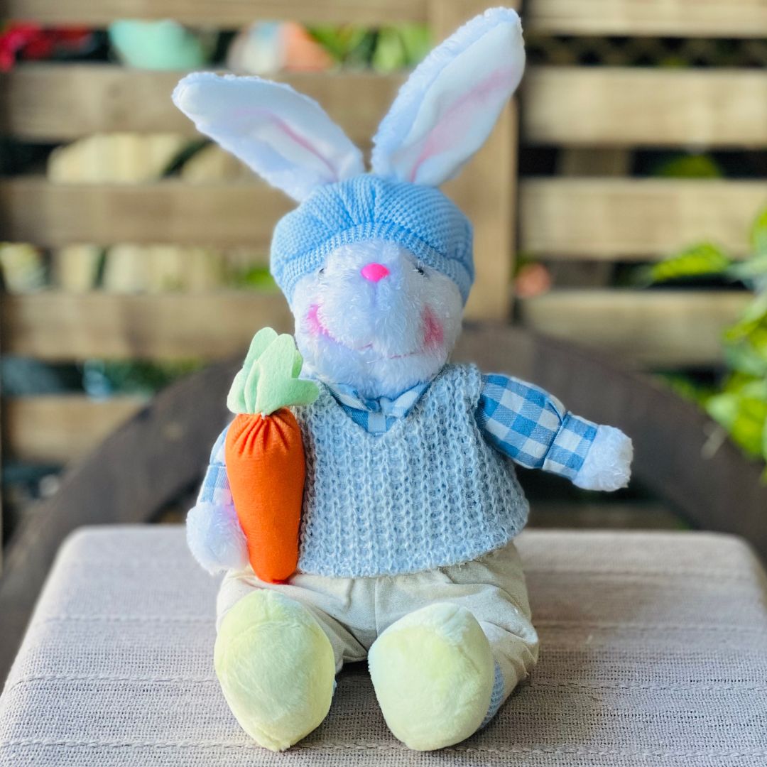 Coelho Decorativo Sentado - 43cm