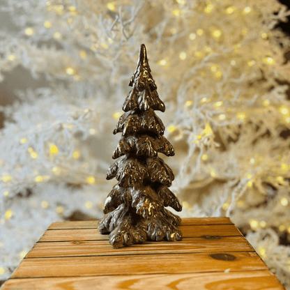 Mini Árvore de Natal Marrom - 31cm
