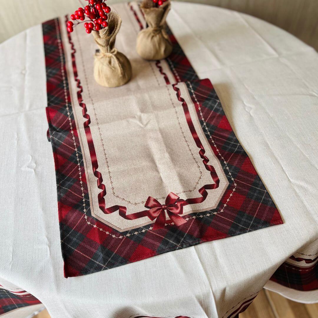 Caminho de Mesa Natalino Exuberância – 42 x 141cm