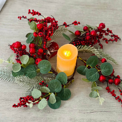 Guirlanda Berry Eucalipto – 28cm