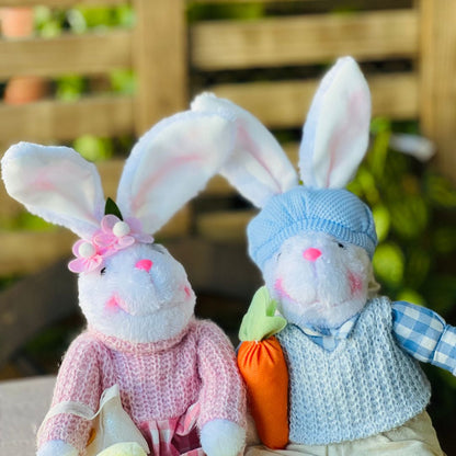 Coelho Decorativo Sentado - 43cm