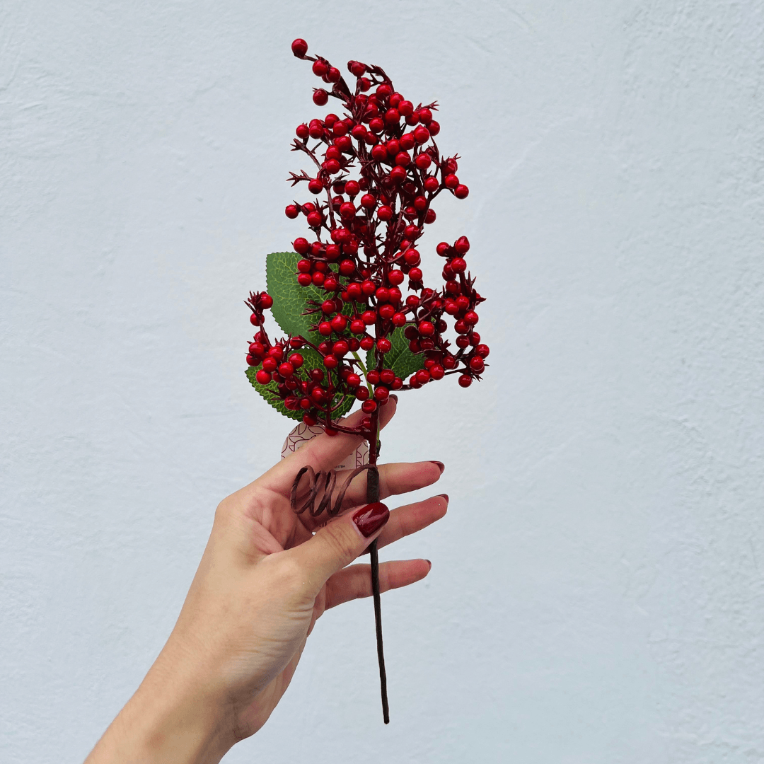 Haste Berry Vermelha – 32 cm