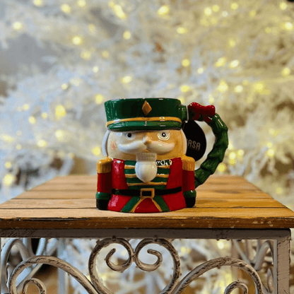 Caneca Natalina Soldado de Chumbo - 12cm