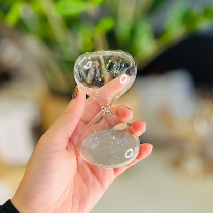 Ampulheta de Vidro 5,5x10cm