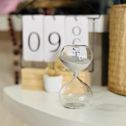 Ampulheta de Vidro 5,5x10cm