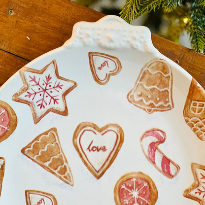 Sousplat Gingerbread Digital - 33cm