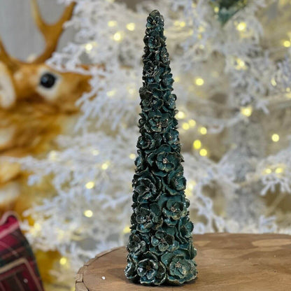 ÁRVORE DECORATIVA DE FLORES - 37cm