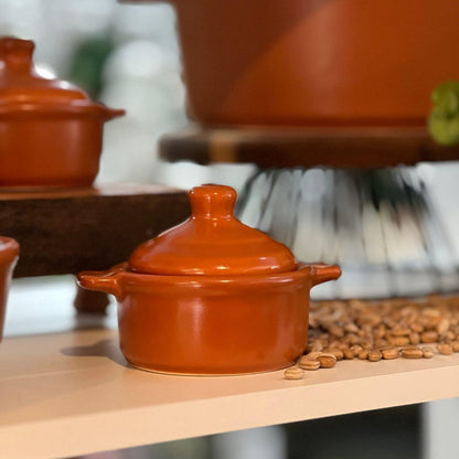 Caçarola Mini Caramelo Fosco - 10cm