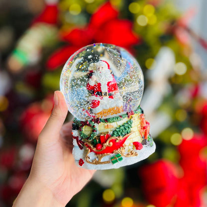 Globo Água Papai Noel - 14cm