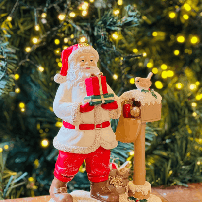 Decoração Noel com Presentes e Caixa de Correio – 14 x 20cm