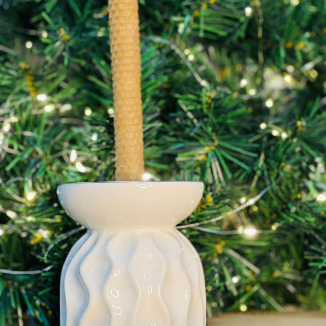 Castical Decorativo  Natal -  10,6x10x10cm