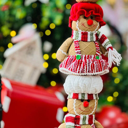 Enfeite de Natal Torre Gingerbread - 70cm