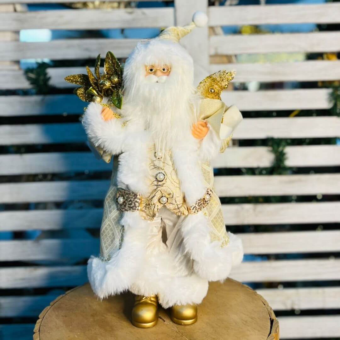 Papai Noel Natal Em Pe - 45cm