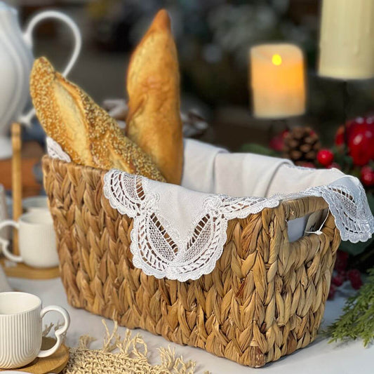 Cesta Organizadora SeaGrass Natural - 30x15x16cm (P)