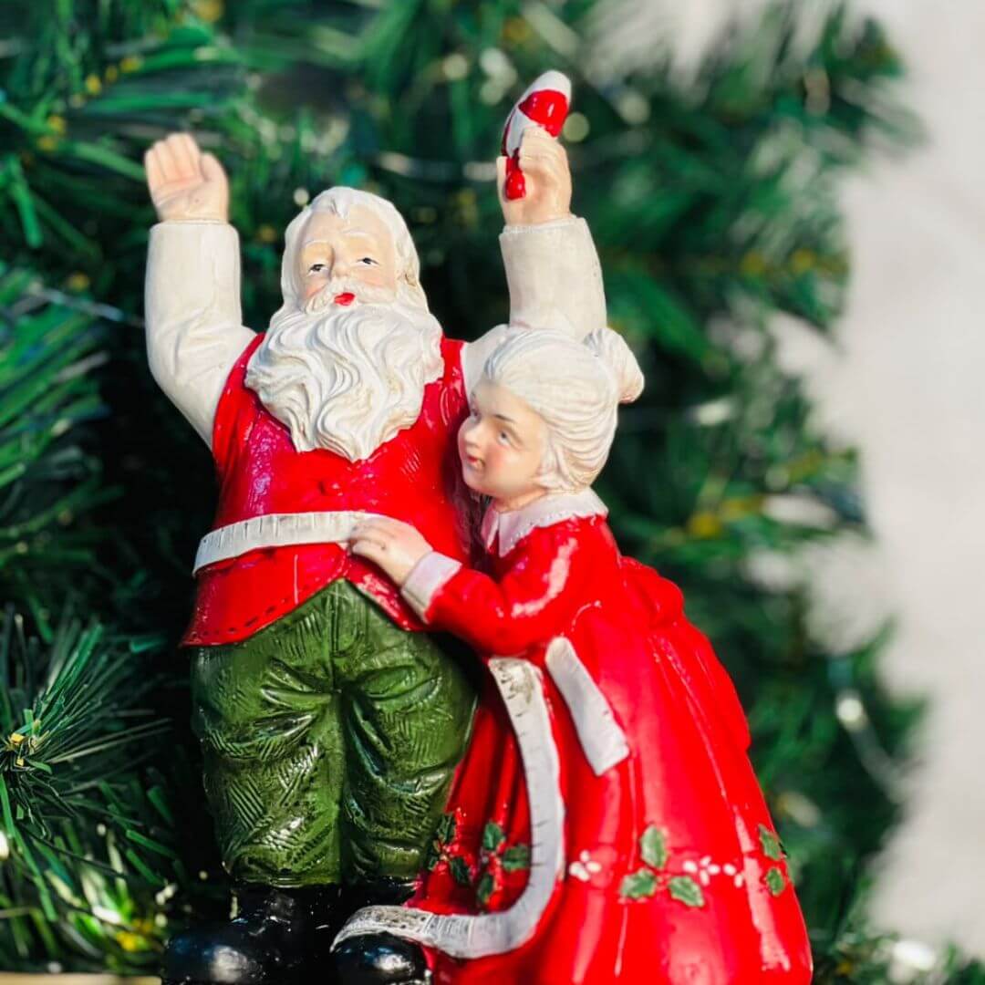 Papai e Mamãe Noel Costureiros – 19cm