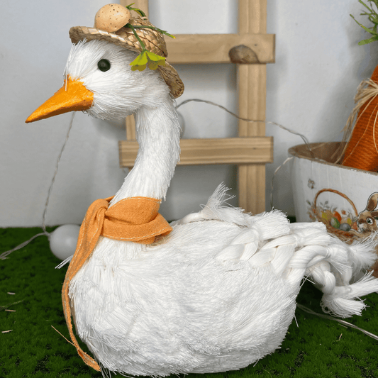Pata Branca Com Chapeu 23cm