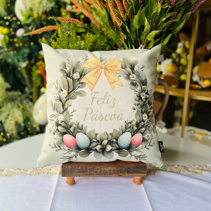 Capa Feliz Páscoa - 43x43cm (399159)