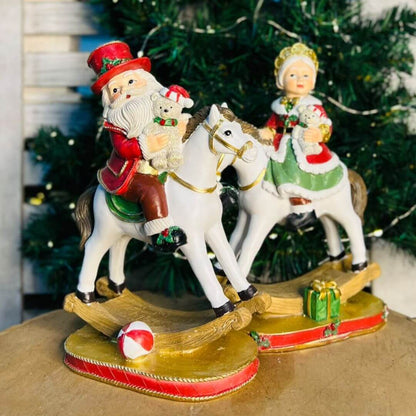 Mamãe Noel no Cavalo – 25cm