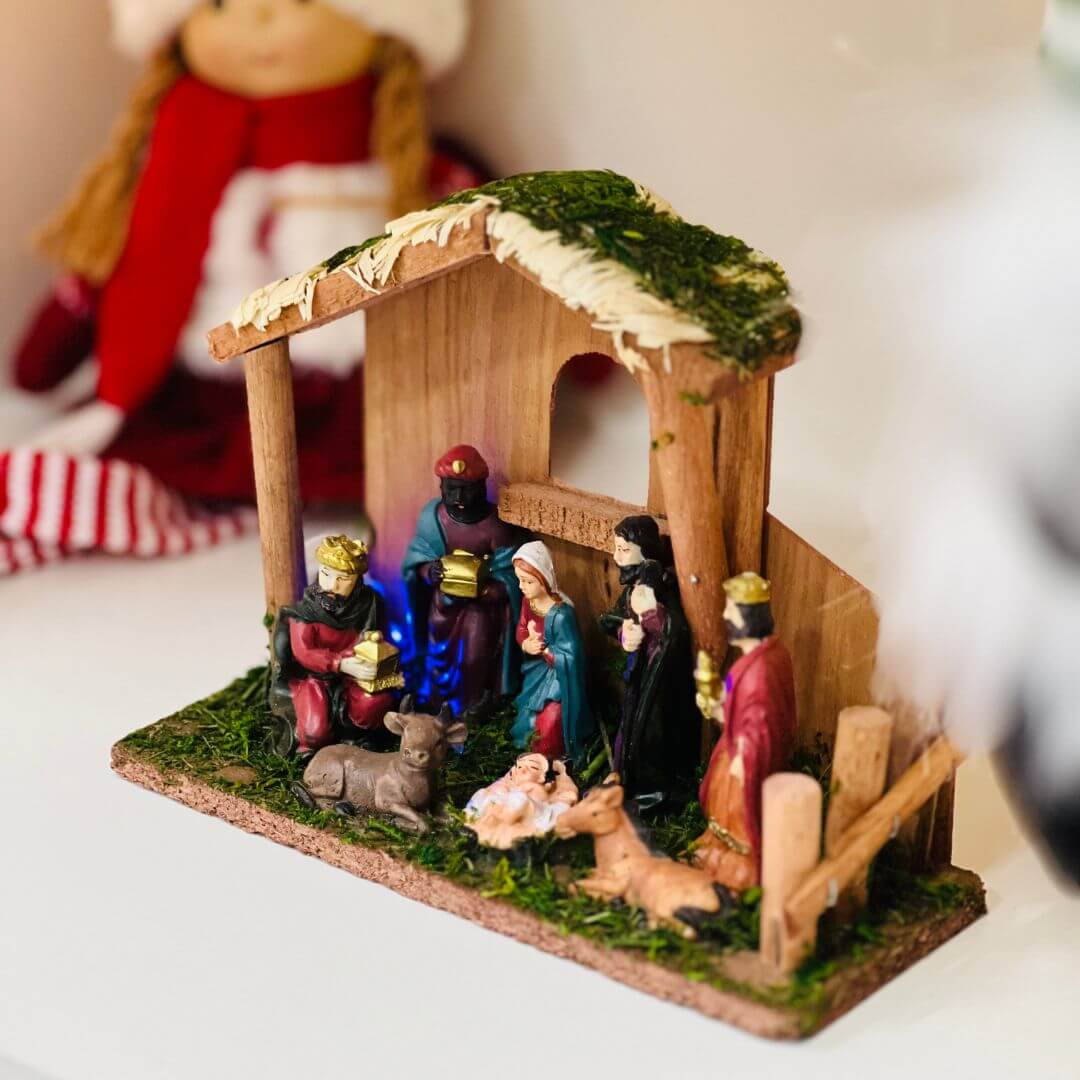 Presépio Com Led - 20cm