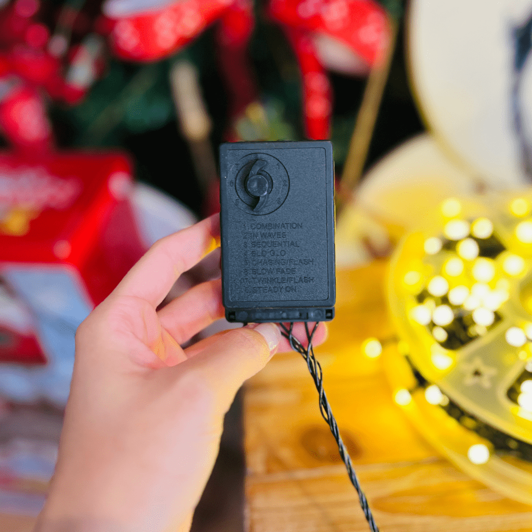 Pisca-pisca Fio Verde Led Branco Quente Com Funções 50m 240 Leds 220v