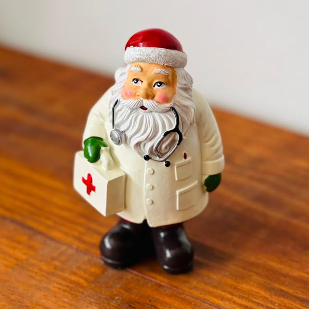 Papai Noel Collection Médico - 15 cm