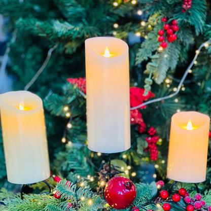 Vela Flame Grande - 10x25cm 