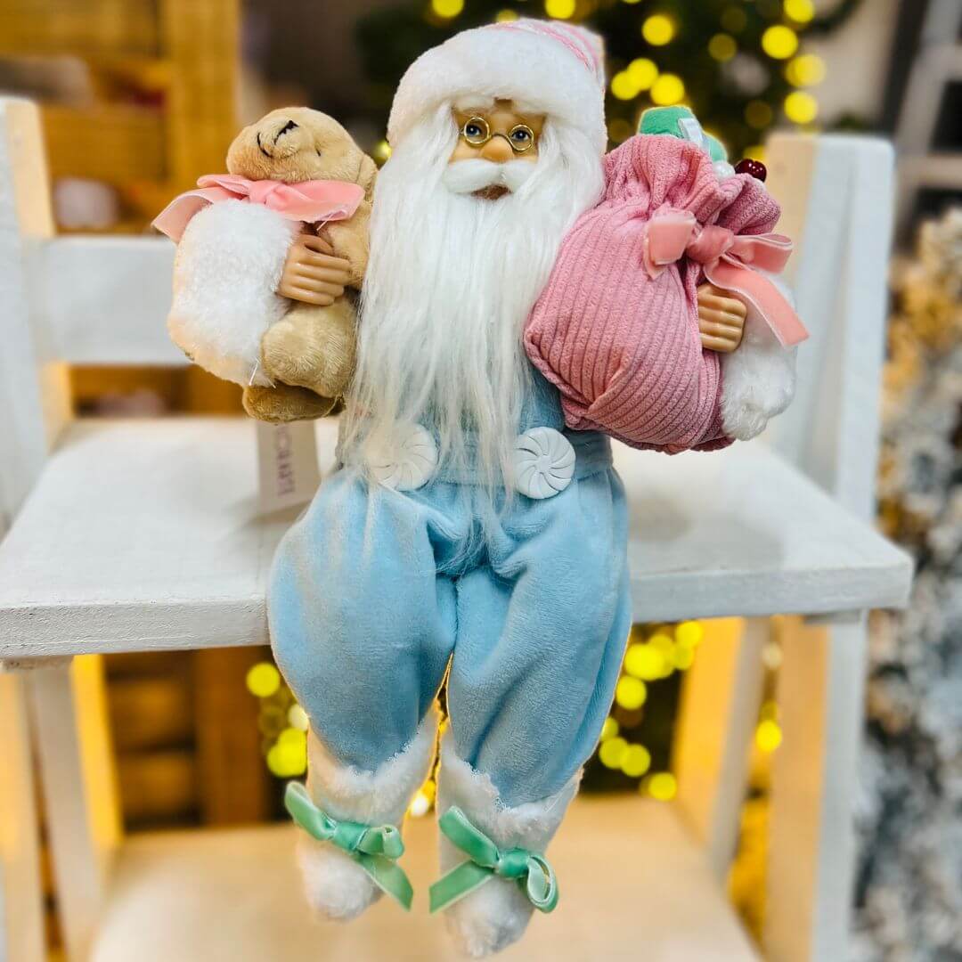 PAPAI NOEL CANDY SENTADO – 30cm