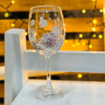 Taça para Vinho em Vidro Colorido – 450ml | 22cm