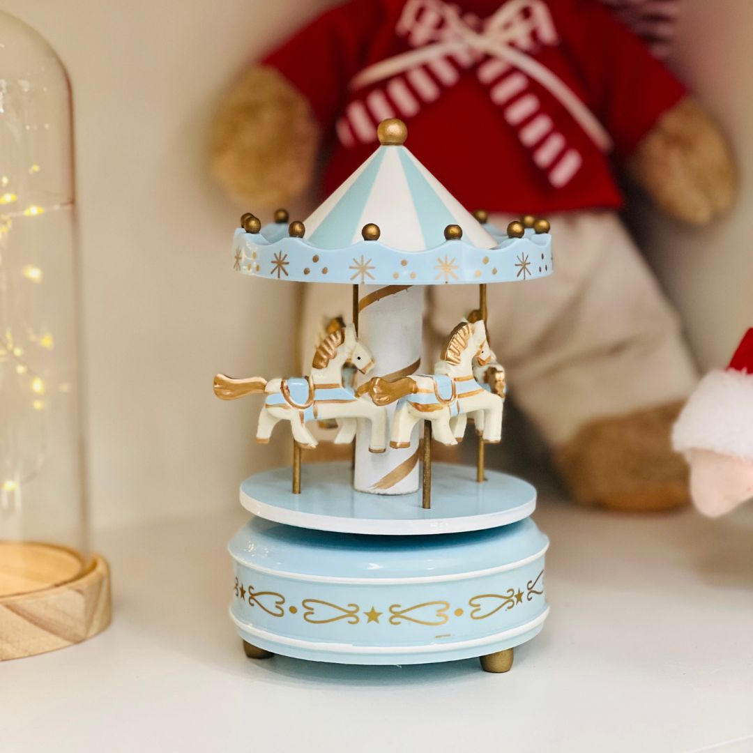 Carrossel Musical Azul - 17cm