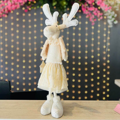 Decoração Rena Em Pe - 63cm