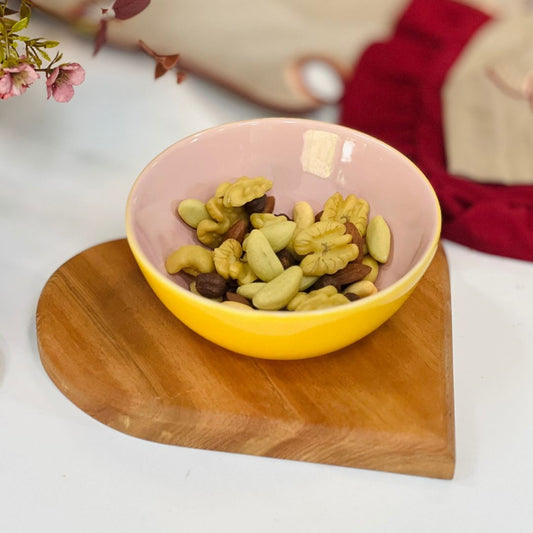 Bowl Rosa e Amarelo 16cm - 600ml